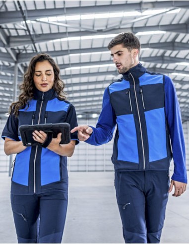 REG-TRA907-E-volve Unisex 2-Layer Softshell Bodywarmer